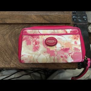 Authentic coach wristlet